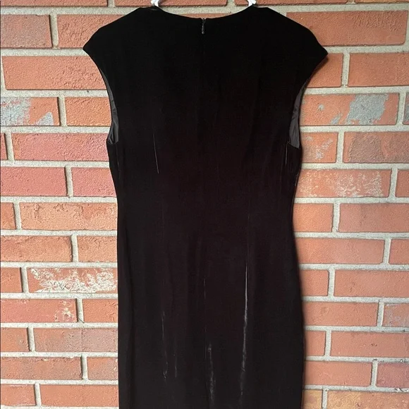 NEW Trina Turk little black midi dress - Picture 5 of 6